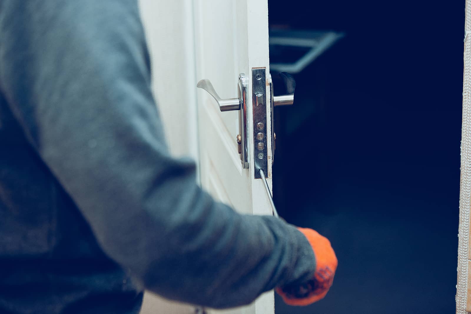 Professional door lock repair service by Mississauga Locksmiths in Lakeview.